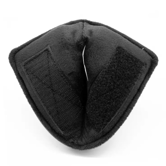 ⛳️☘️Brand New Black Putter Cover Embroidered with Shamrock Clovers - New in Bag - Picture 2 of 3